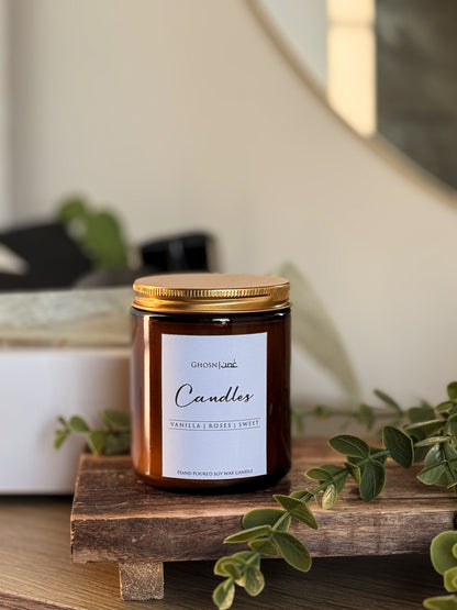 شمعة البنية